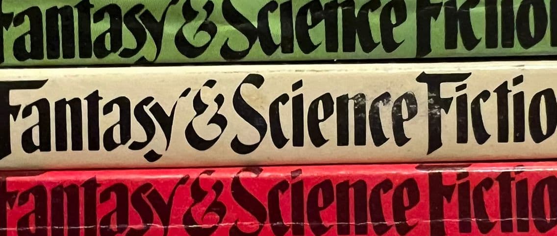 magazine spines