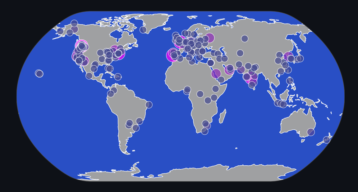 world map